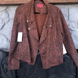 Leopard print jacket